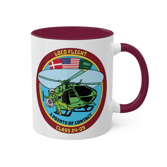 Loco Flight Class Mug: Class Logo Style, 11oz