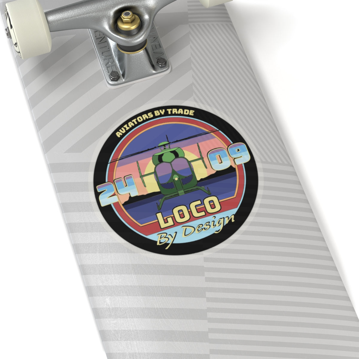 Loco Flight Class Sticker: Modern Cali Style